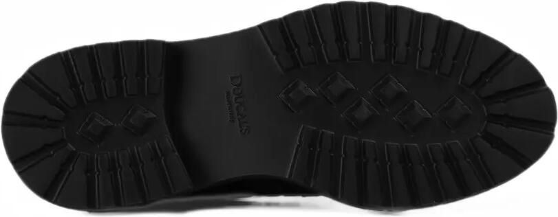 Doucal's buckle-detail grained-leather boots Zwart - Foto 4