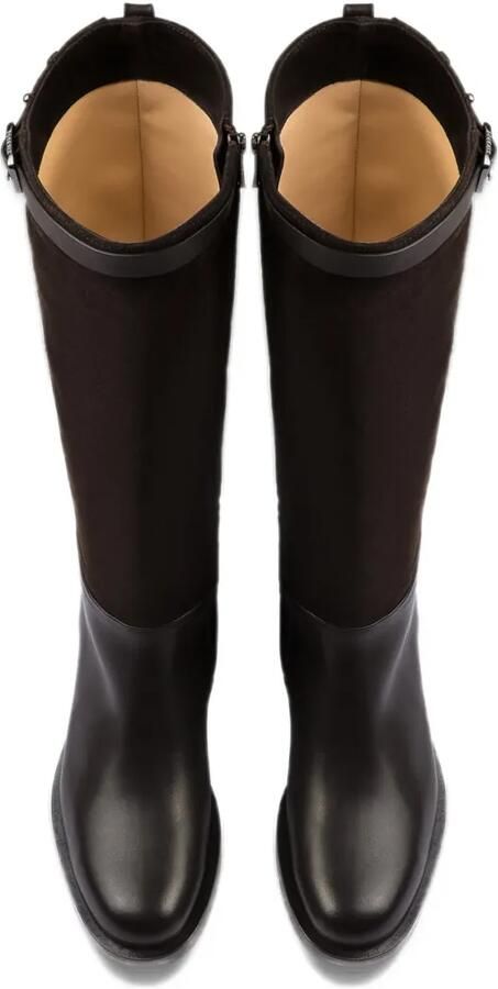 Doucal's buckle-detail knee-high boots Bruin - Foto 3