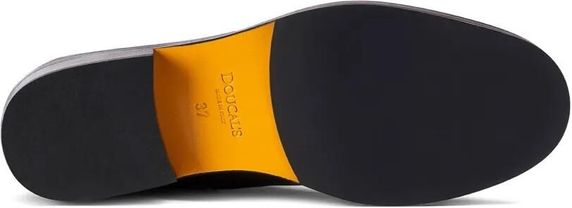 Doucal's buckle-detail leather boots Zwart - Foto 4