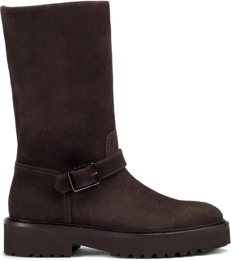 Doucal's buckled suede boots Bruin