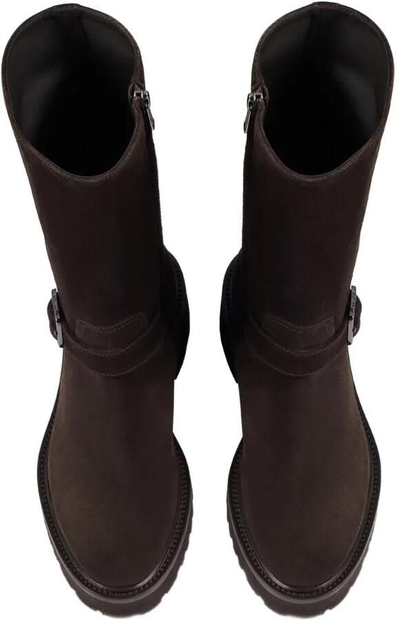 Doucal's buckled suede boots Bruin - Foto 3