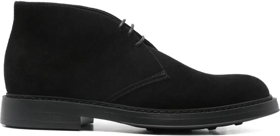 Doucal's Chukka veterschoenen Zwart