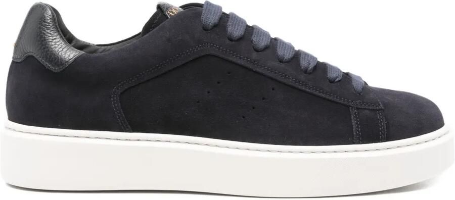 Doucal's Clay suède sneakers Blauw