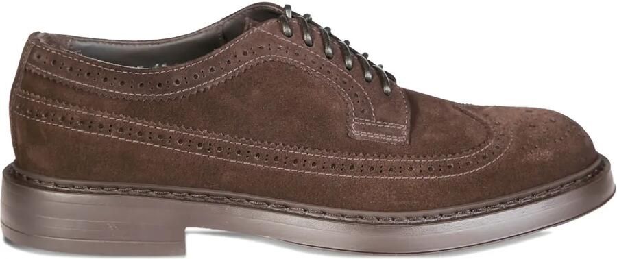Doucal's Coda di Rondine derby schoenen Bruin