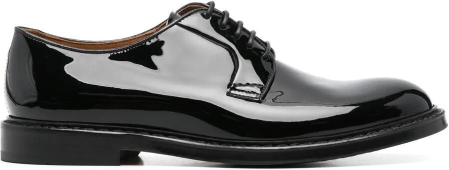 Doucal's Derby lakschoenen Zwart