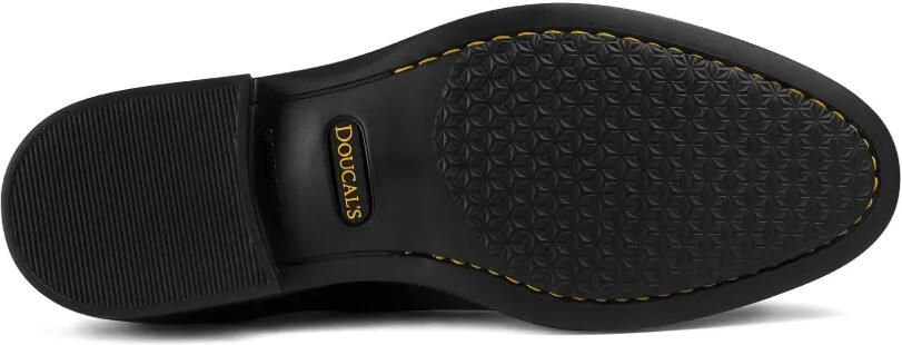Doucal's Derby veterschoenen met bewerkte neus Zwart - Foto 4