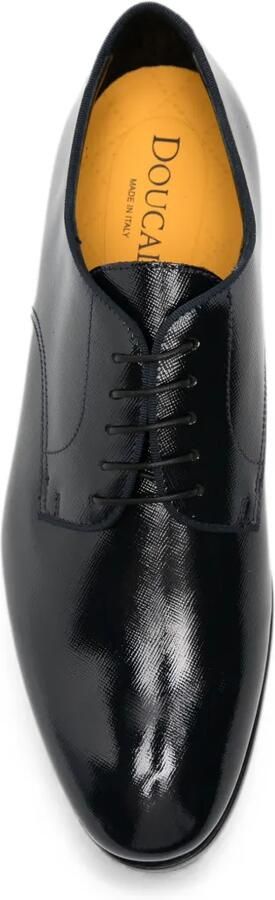 Doucal's Derby veterschoenen van lakleer Blauw - Foto 4