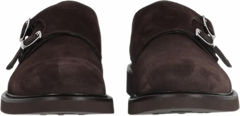 Doucal's Gespschoenen met dubbele gesp en kapneus Bruin - Foto 3