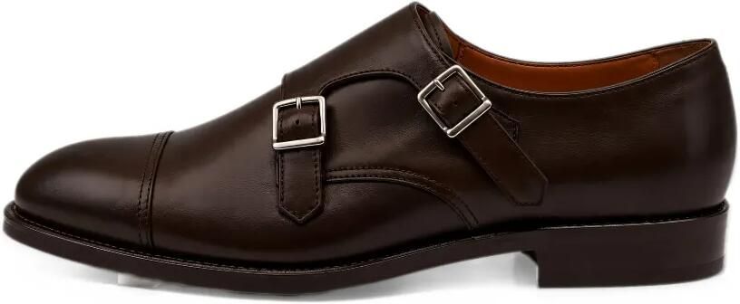 Doucal's double-strap monk shoes Bruin