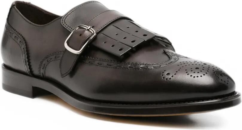Doucal's fringe monk shoes Bruin - Foto 2