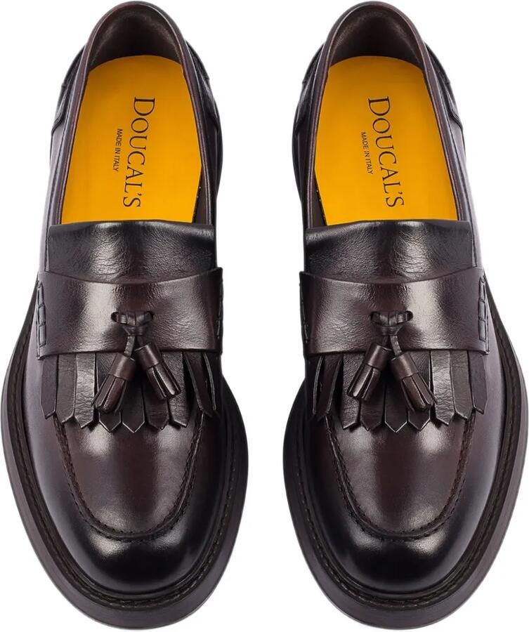 Doucal's fringe tassel loafers Rood - Foto 2