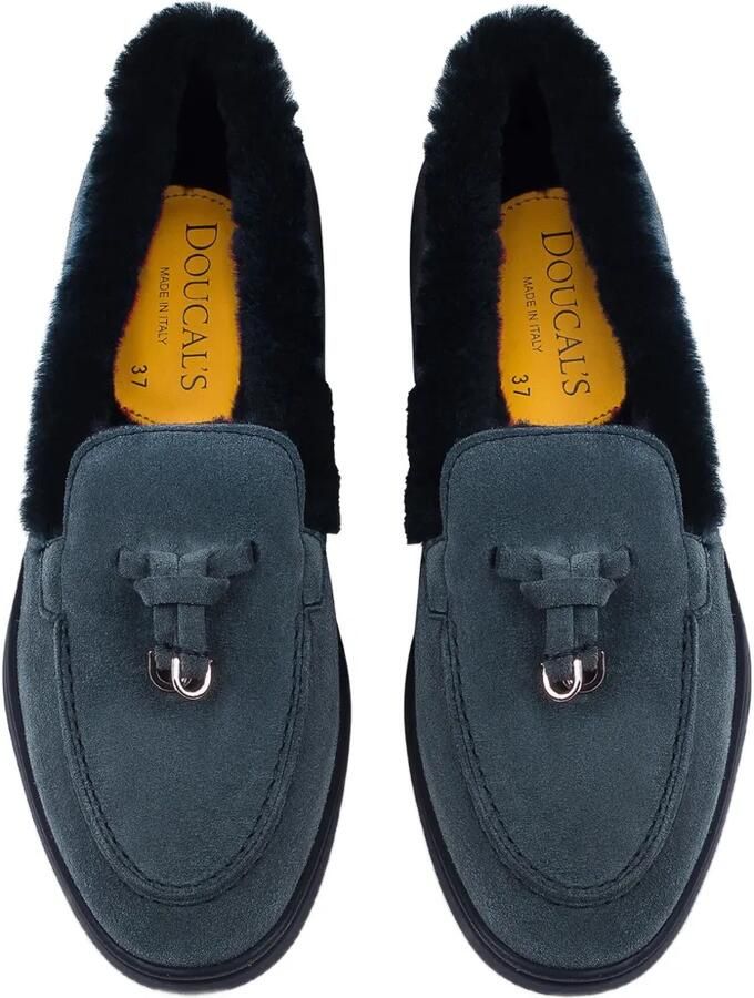 Doucal's Loafers met kwastje Blauw - Foto 2