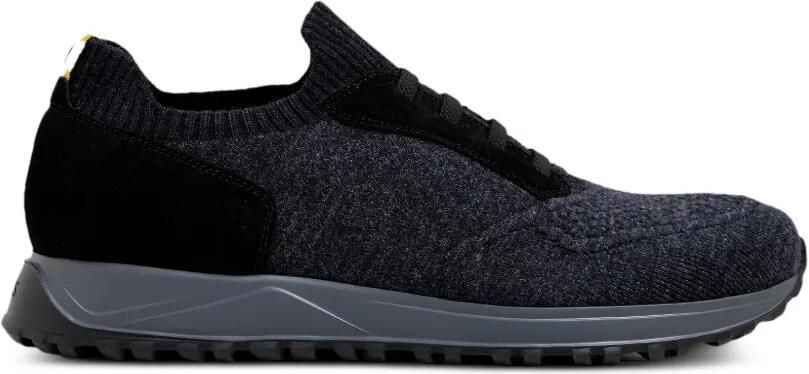 Doucal's Geribbelde sneakers met vlakken Grijs