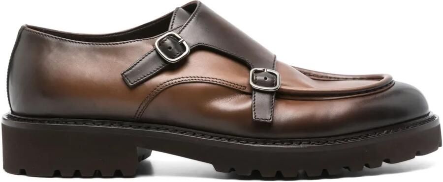 Doucal's Gespschoenen met dubbele gesp Bruin