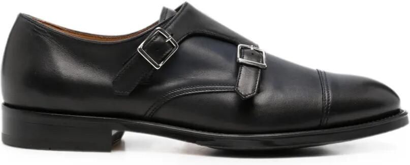 Doucal's Gespschoenen met dubbele gesp Zwart