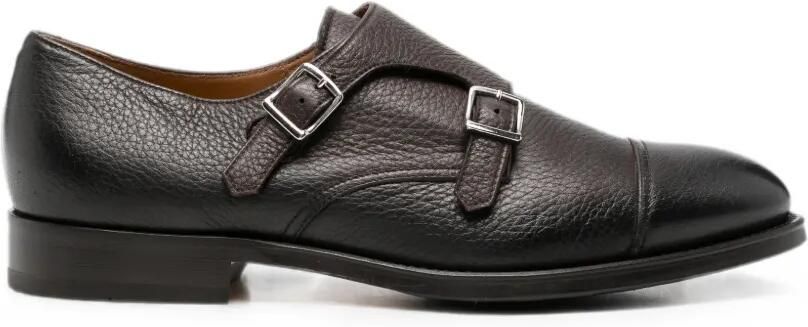 Doucal's Gespschoenen van bewerkt leer Bruin
