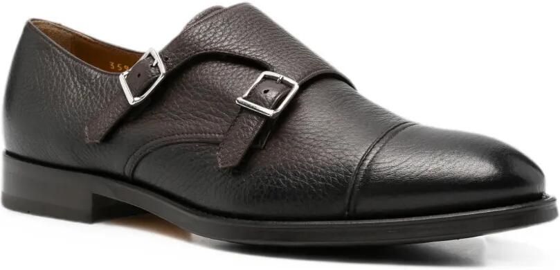 Doucal's Gespschoenen van bewerkt leer Bruin - Foto 3