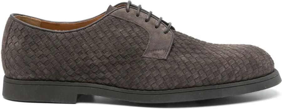 Doucal's Geweven derby schoenen Grijs