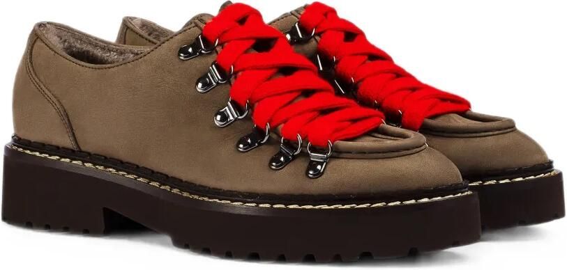 Doucal's Leren derby schoenen met haaksluiting Bruin - Foto 2