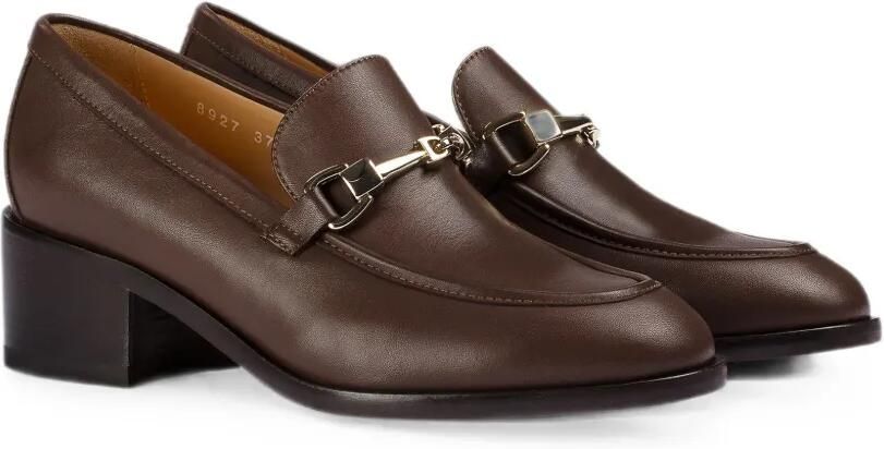 Doucal's Horsebit leren loafers Bruin - Foto 3