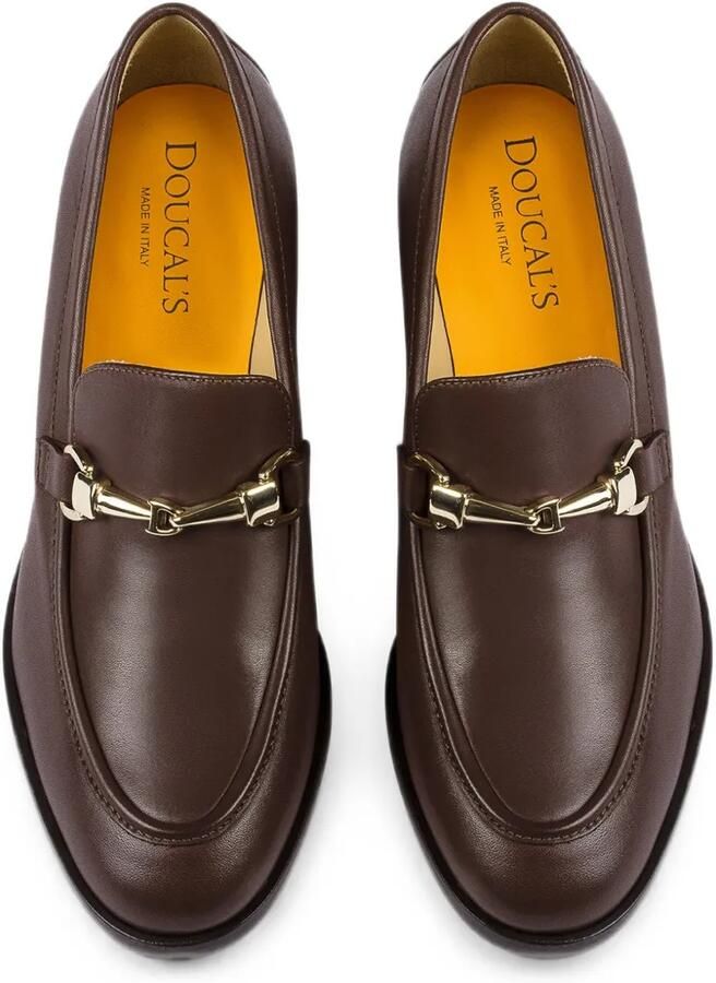 Doucal's Horsebit leren loafers Bruin - Foto 2