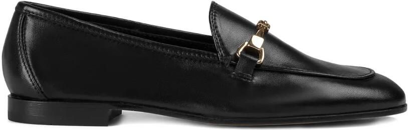 Doucal's Horsebit leren loafers Zwart