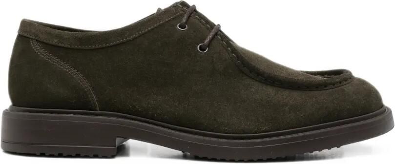 Doucal's Janus leren derby schoenen Groen