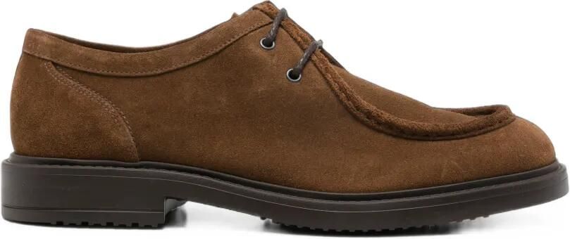 Doucal's Janus suède loafers Bruin