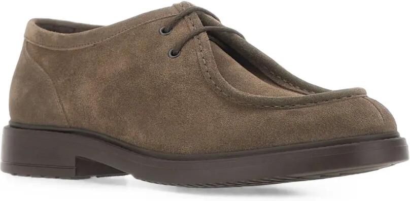 Doucal's Janus suède Oxford veterschoenen Bruin