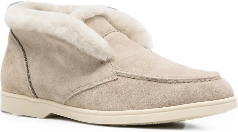 Doucal's Joanne RS suède loafers Beige - Foto 2