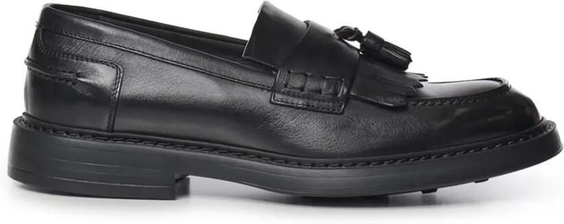 Doucal's Kiltie loafers met kwastje Zwart - Foto 3