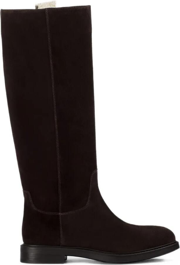 Doucal's knee-high leather boots Bruin