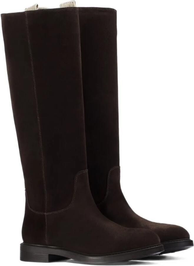 Doucal's knee-high leather boots Bruin - Foto 2