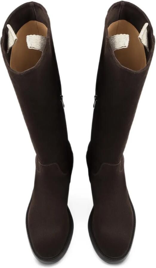 Doucal's knee-high leather boots Bruin - Foto 3