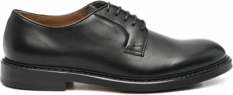Doucal's lace-up Derby shoes Zwart