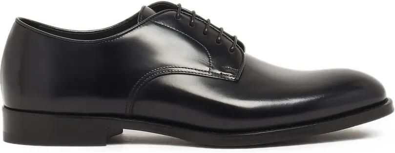 Doucal's Lakleren brogues Zwart