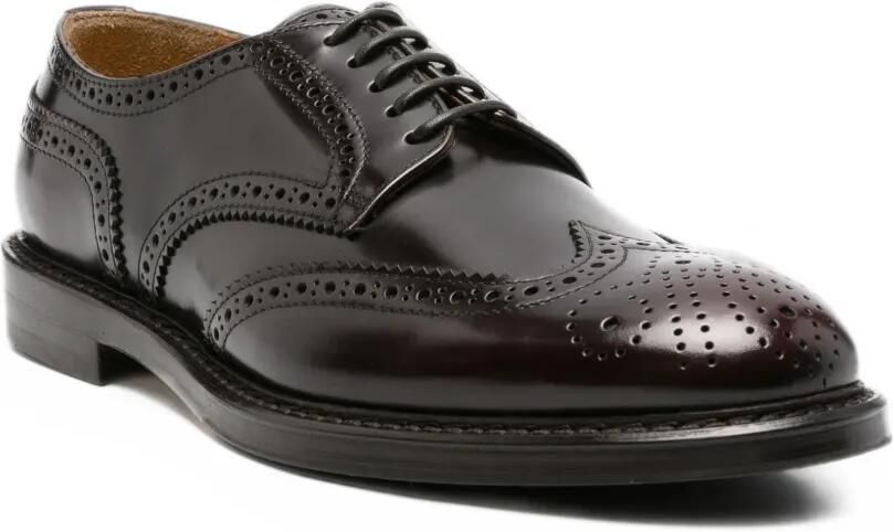 Doucal's leather brogue shoes Bruin - Foto 2