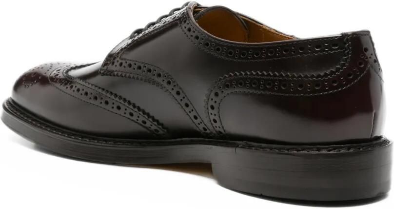 Doucal's leather brogue shoes Bruin - Foto 3