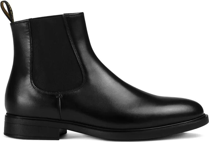 Doucal's leather Chelsea boots Zwart