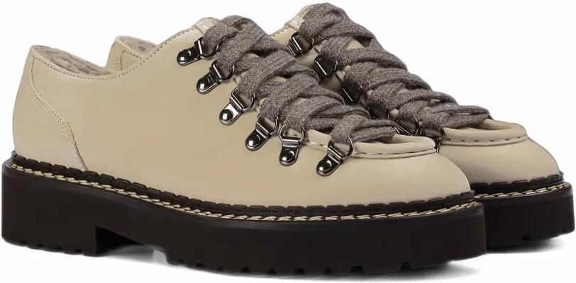 Doucal's leather Derby shoes Beige - Foto 3