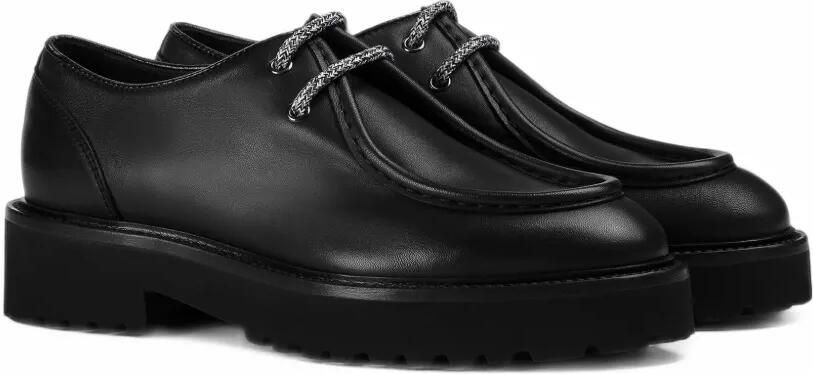 Doucal's leather Derby shoes Zwart - Foto 3