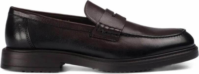 Doucal's leather penny loafers Bruin