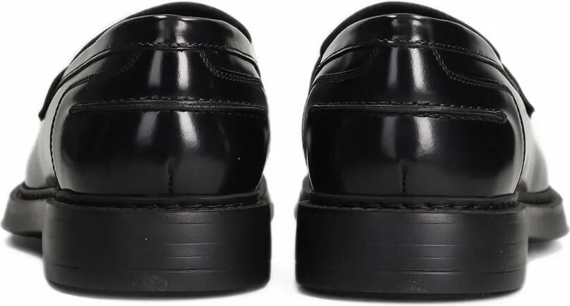Doucal's leather penny loafers Zwart - Foto 4