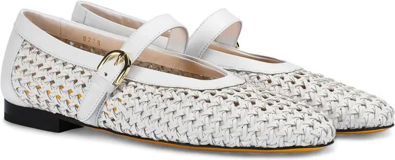 Doucal's Leren ballerina's Wit - Foto 3