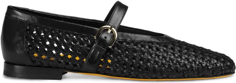 Doucal's Leren ballerina's Zwart