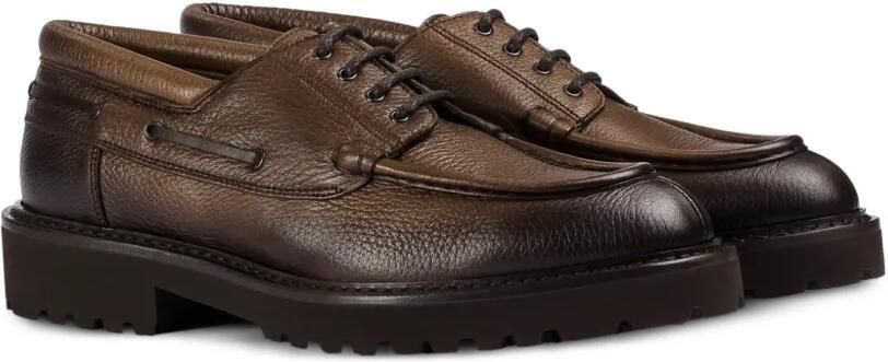 Doucal's Leren bootschoenen met veters Bruin - Foto 3