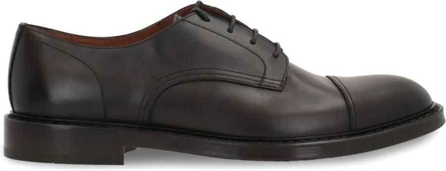 Doucal's Leren derby schoenen Bruin