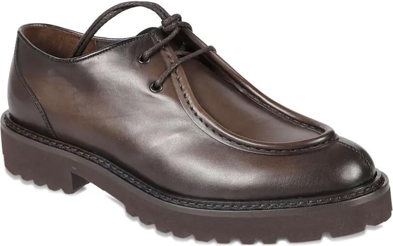 Doucal's Leren derby schoenen Bruin - Foto 2