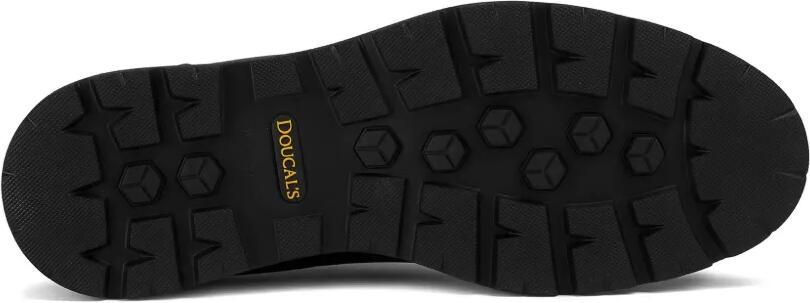 Doucal's Leren derby schoenen met vlakken Zwart - Foto 4