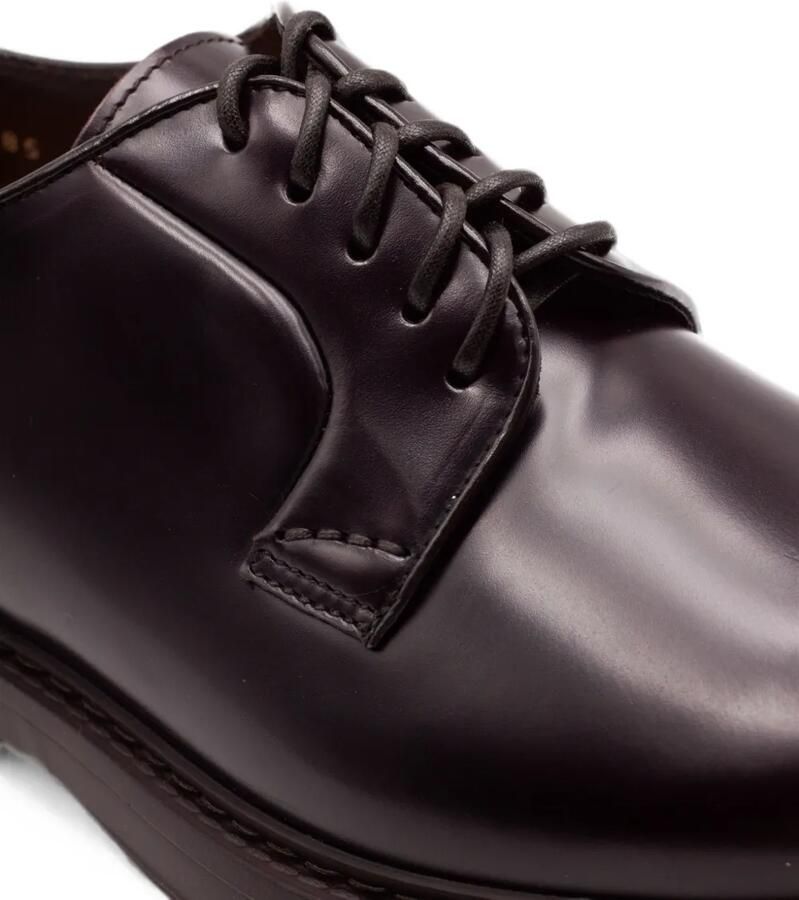 Doucal's Leren derby schoenen Rood - Foto 5